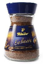 Кофе растворимый Tchibo Exclusive, 190 г (стекло)