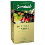 Чай черный Greenfield Barberry Garden, 25 пак. Чай черный Greenfield Barberry Garden, 25 пак.