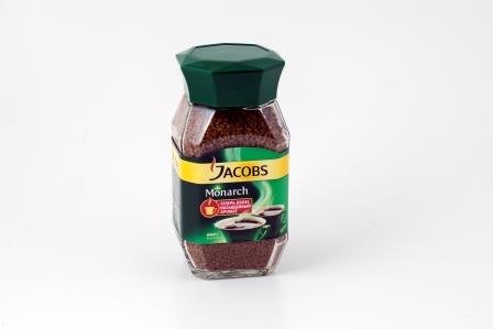 Кофе растворимый Jacobs Monarch, 190 г (стекло)