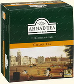 Чай черный Ahmad Цейлонский, 100 пак.